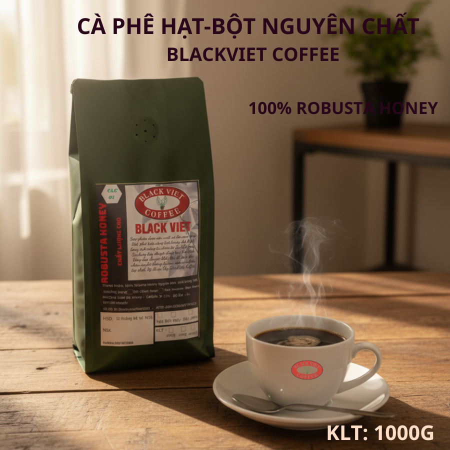 100%ROBUSTA HONEY - PHIN TRUYỀN THỐNG (250G-500G-1000G)- BỘT